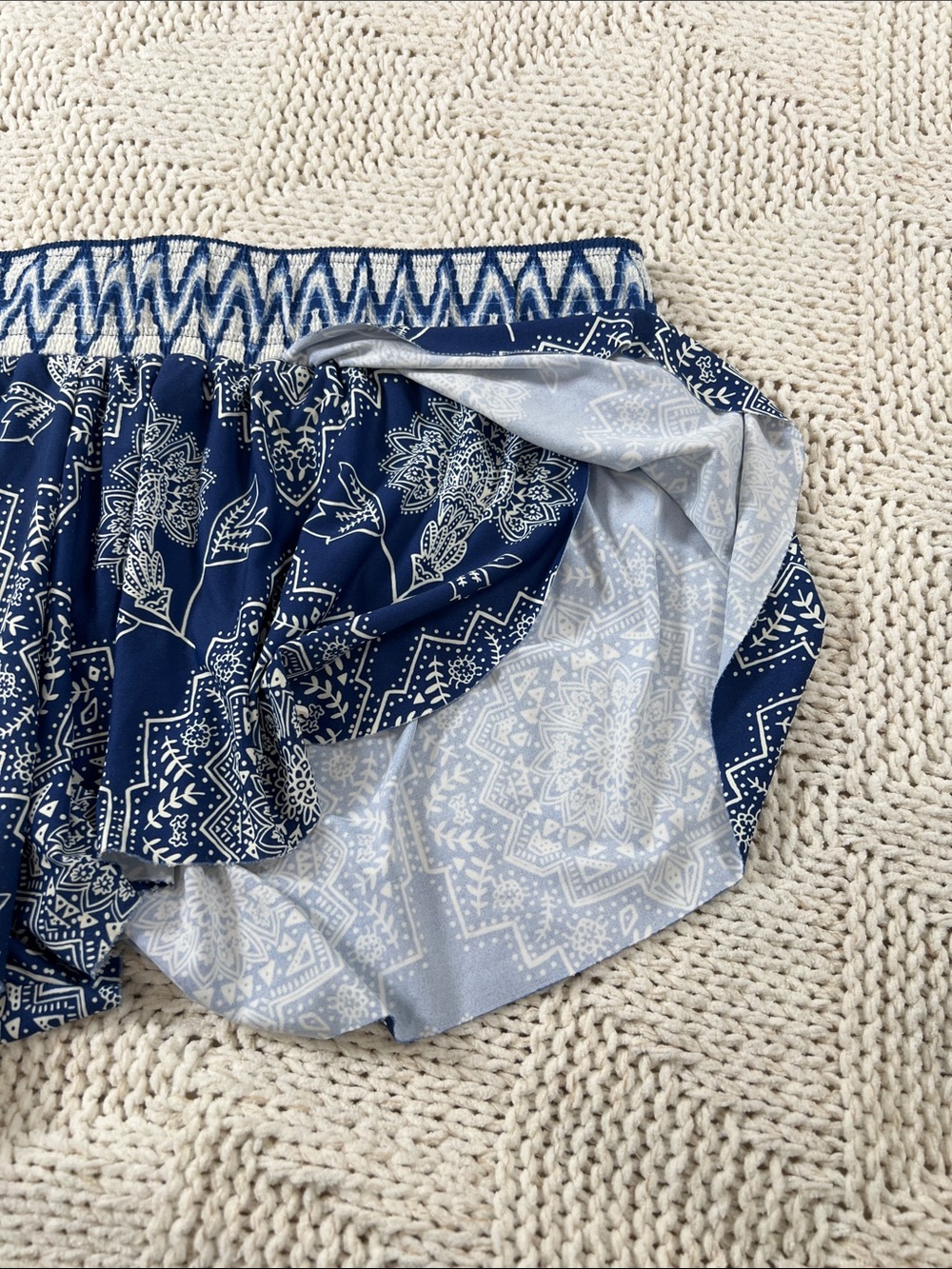 Rip Curl Floral Stretch Workout Running Active Booty Shorts - Picture 8 of 14